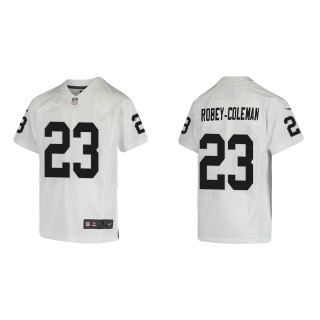 Youth Las Vegas Raiders Nickell Robey-Coleman White Game Jersey
