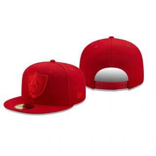 Las Vegas Raiders Scarlet Color Pack 9FIFTY Snapback Hat