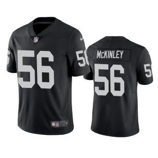 Takkarist McKinley Las Vegas Raiders Black Vapor Limited Jersey