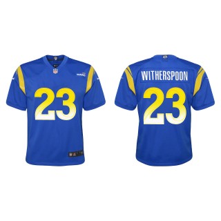 Youth Ahkello Witherspoon Rams Royal Game Jersey