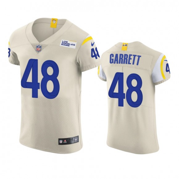 Los Angeles Rams Chris Garrett Cream Vapor Elite Jersey - Men's