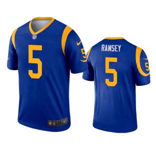 Los Angeles Rams Jalen Ramsey Royal Legend Jersey