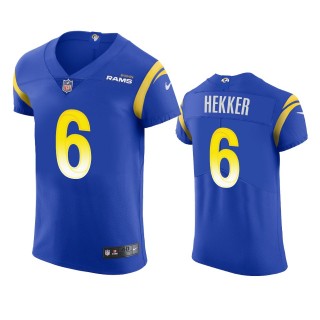 Los Angeles Rams Johnny Hekker Royal Vapor Elite Jersey - Men's