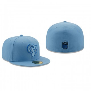 Los Angeles Rams Light Blue The Pastels 59FIFTY Fitted Hat