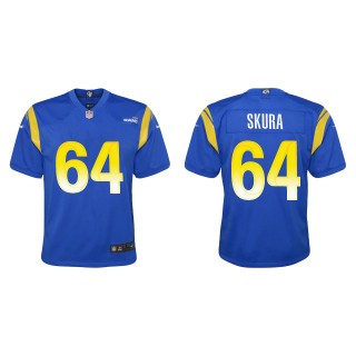 Youth Los Angeles Rams Matt Skura Royal Game Jersey