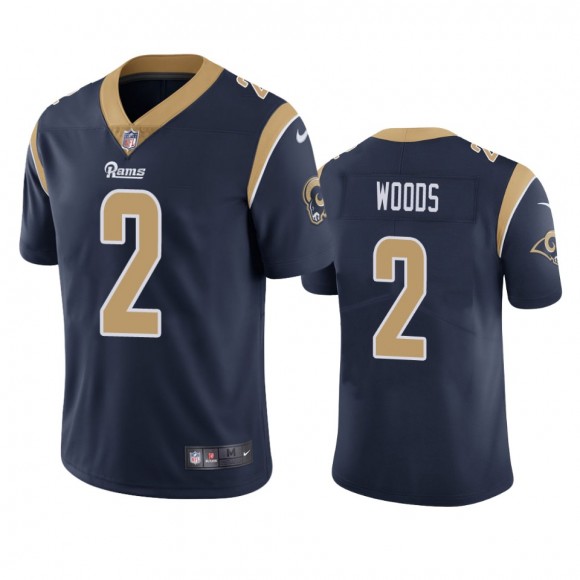 Los Angeles Rams Robert Woods Navy Vapor Limited Jersey