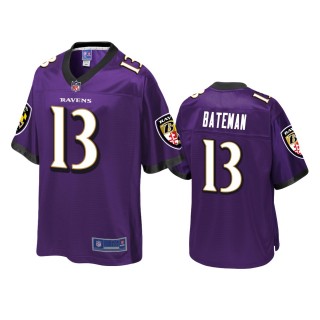 Baltimore Ravens Rashod Bateman Purple Pro Line Jersey - Men's
