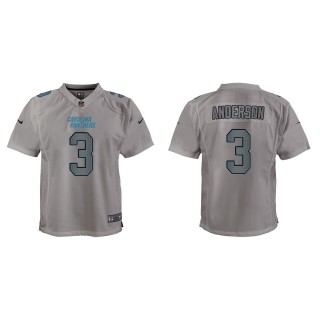 Robby Anderson Youth Carolina Panthers Gray Atmosphere Game Jersey