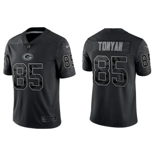 Robert Tonyan Green Bay Packers Black Reflective Limited Jersey