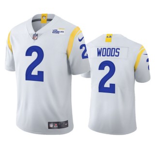 Los Angeles Rams Robert Woods White 2021 Vapor Limited Jersey - Men's