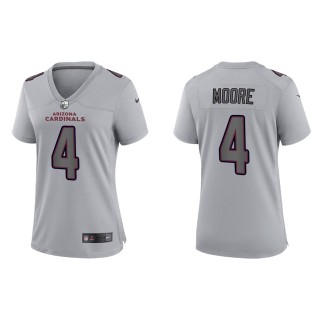 Rondale Moore Women's Arizona Cardinals Gray Atmosphere Fashion Game Jersey