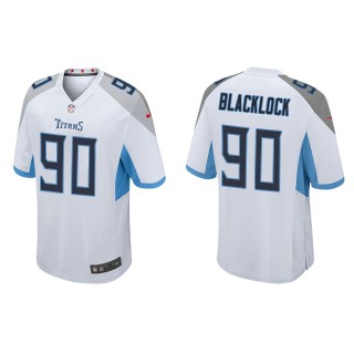 Titans Ross Blacklock White Game Jersey