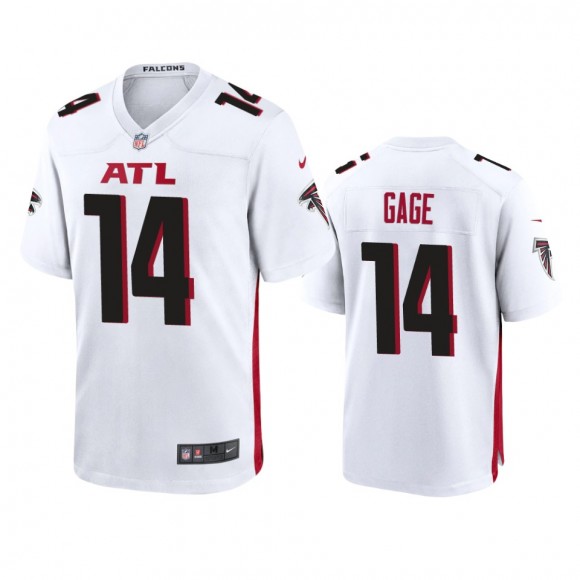 Atlanta Falcons Russell Gage White Game Jersey