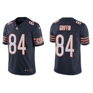 Men's Chicago Bears Ryan Griffin Navy Vapor Limited Jersey