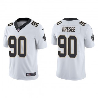 Bryan Bresee White 2023 NFL Draft Vapor Limited Jersey