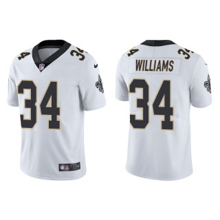 Darrel Williams Saints White Vapor Limited Jersey