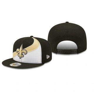 New Orleans Saints White Wave 9FIFTY Snapback Hat