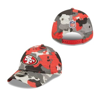 Men's San Francisco 49ers Camo 2022 NFL Training Camp Official 9FORTY Adjustable Hat