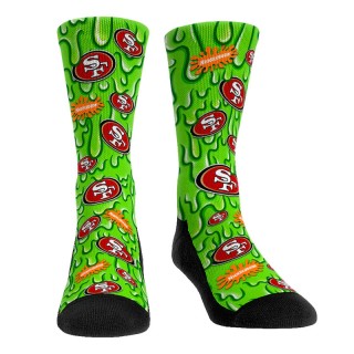 San Francisco 49ers NFL x Nickelodeon Slime Crew Socks