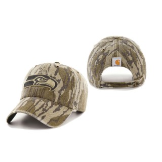 Seattle Seahawks Camo Mossy Oak Bottomland Clean Up Adjustable Hat