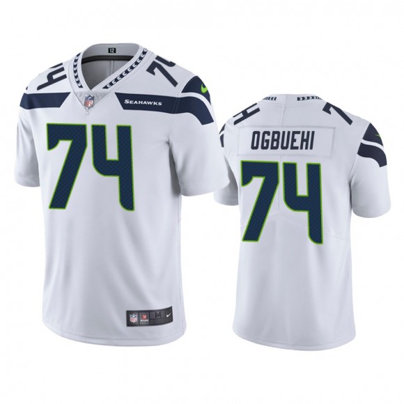 Cedric Ogbuehi Seattle Seahawks White Vapor Limited Jersey