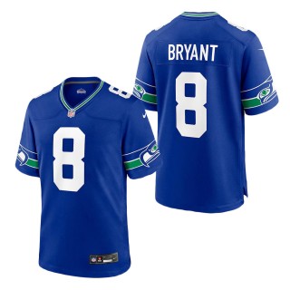 Seattle Seahawks Coby Bryant Royal Throwback Player Game Jersey