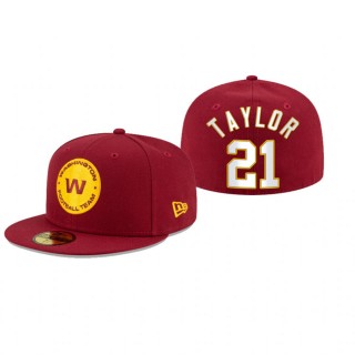 Washington Football Team Sean Taylor Red Omaha 59FIFTY Fitted Hat