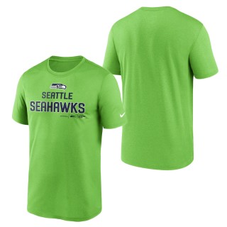 Seattle Seahawks Neon Green Legend Community T-Shirt