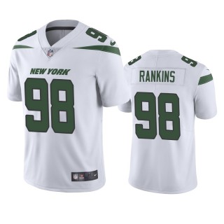 Sheldon Rankins New York Jets White Vapor Limited Jersey