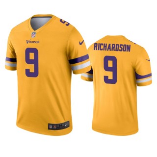 Minnesota Vikings Sheldon Richardson Gold Inverted Legend Jersey