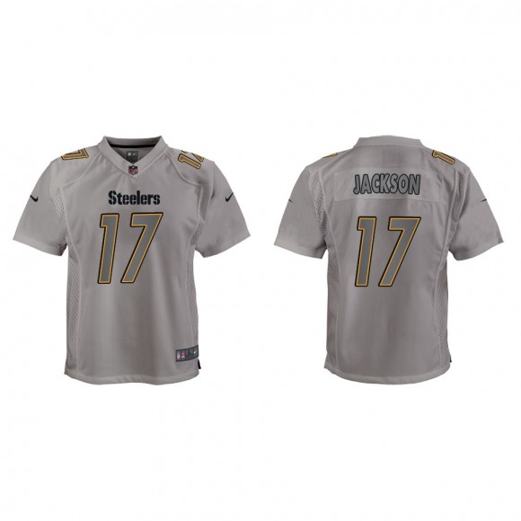 Youth Pittsburgh Steelers William Jackson Gray Atmosphere Fashion Game Jersey