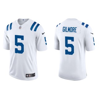 Men's Indianapolis Colts Stephon Gilmore White Vapor Limited Jersey