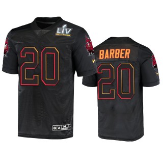 Men's Super Bowl 55 Ronde Barber Black Jersey