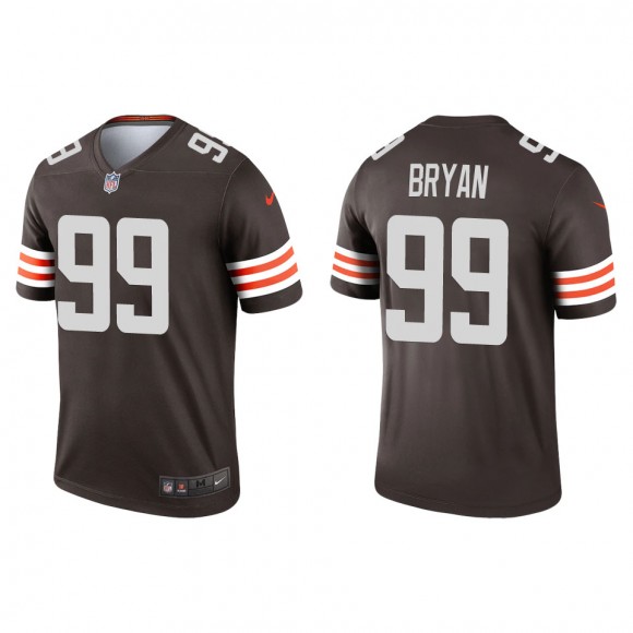 Men's Cleveland Browns Taven Bryan Brown Legend Jersey