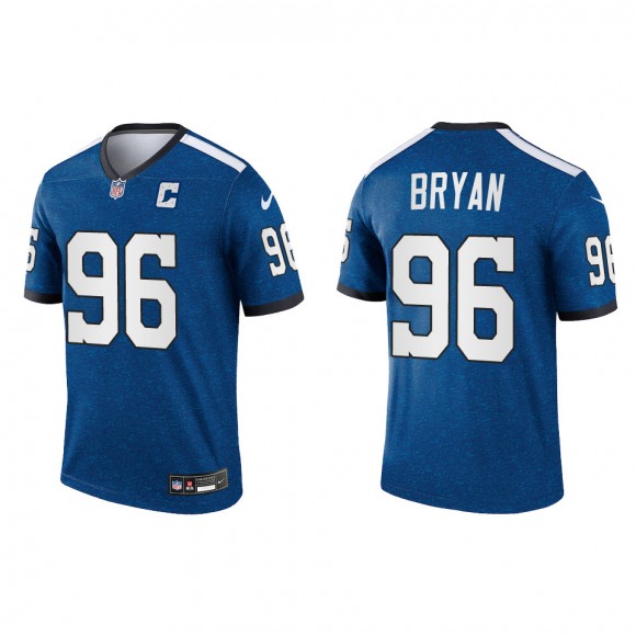 Taven Bryan Indianapolis Colts Royal Indiana Nights Alternate Legend Jersey