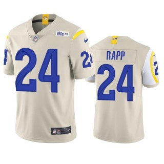 Taylor Rapp Los Angeles Rams Bone Vapor Limited Jersey