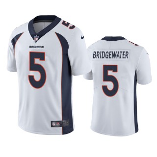 Teddy Bridgewater Denver Broncos White Vapor Limited Jersey