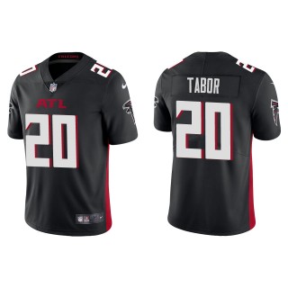 Men's Atlanta Falcons Teez Tabor Black Vapor Limited Jersey