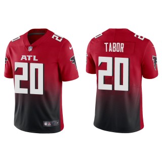 Men's Atlanta Falcons Teez Tabor Red Alternate Vapor Limited Jersey