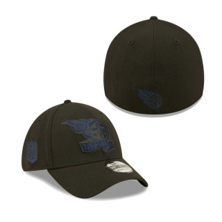 Men's Tennessee Titans Black 2022 Sideline 39THIRTY Flex Hat
