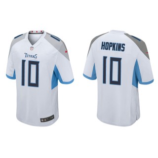 Titans DeAndre Hopkins White Game Jersey