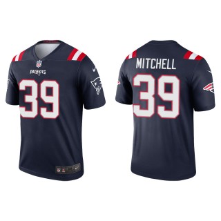 Men's New England Patriots Terrance Mitchell Navy Legend Jersey