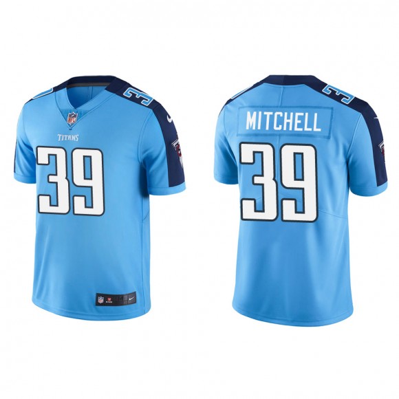 Men's Tennessee Titans Terrance Mitchell Light Blue Vapor Limited Jersey