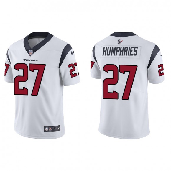 Adam Humphries Texans White Vapor Limited Jersey