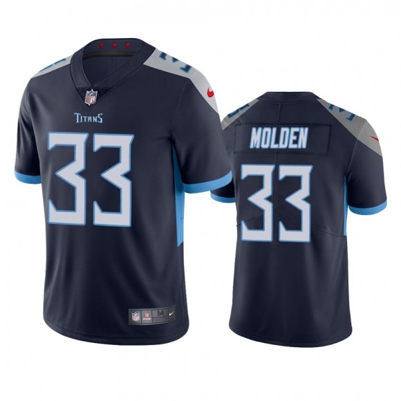 Tennessee Titans Elijah Molden Navy Vapor Limited Jersey