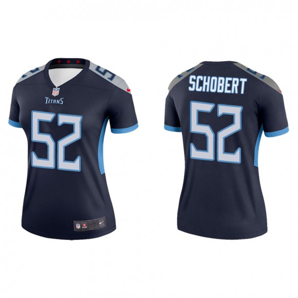 Women's Tennessee Titans Joe Schobert Navy Legend Jersey