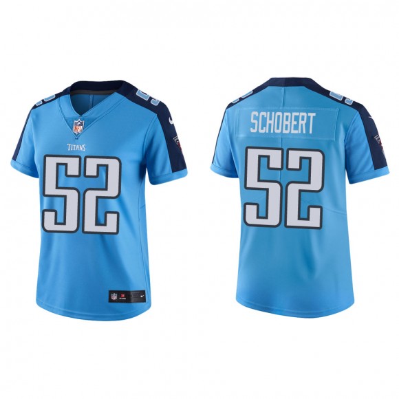 Women's Tennessee Titans Joe Schobert Light Blue Vapor Limited Jersey