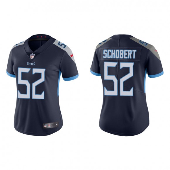 Women's Tennessee Titans Joe Schobert Navy Vapor Limited Jersey