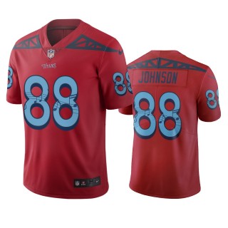 Tennessee Titans Marcus Johnson Red City Edition Vapor Limited Jersey