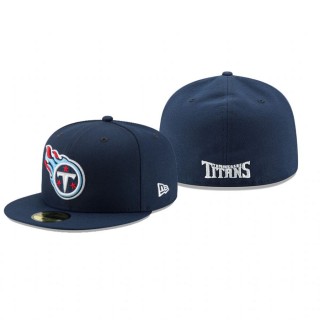 Tennessee Titans Navy Omaha 59FIFTY Hat